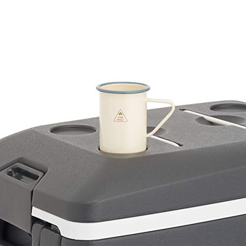 ロゴス(LOGOS) サーモテクト 氷点下クーラー40ホイール 81670140 グレー (約)幅65×奥行45×高さ44cm 8枚目