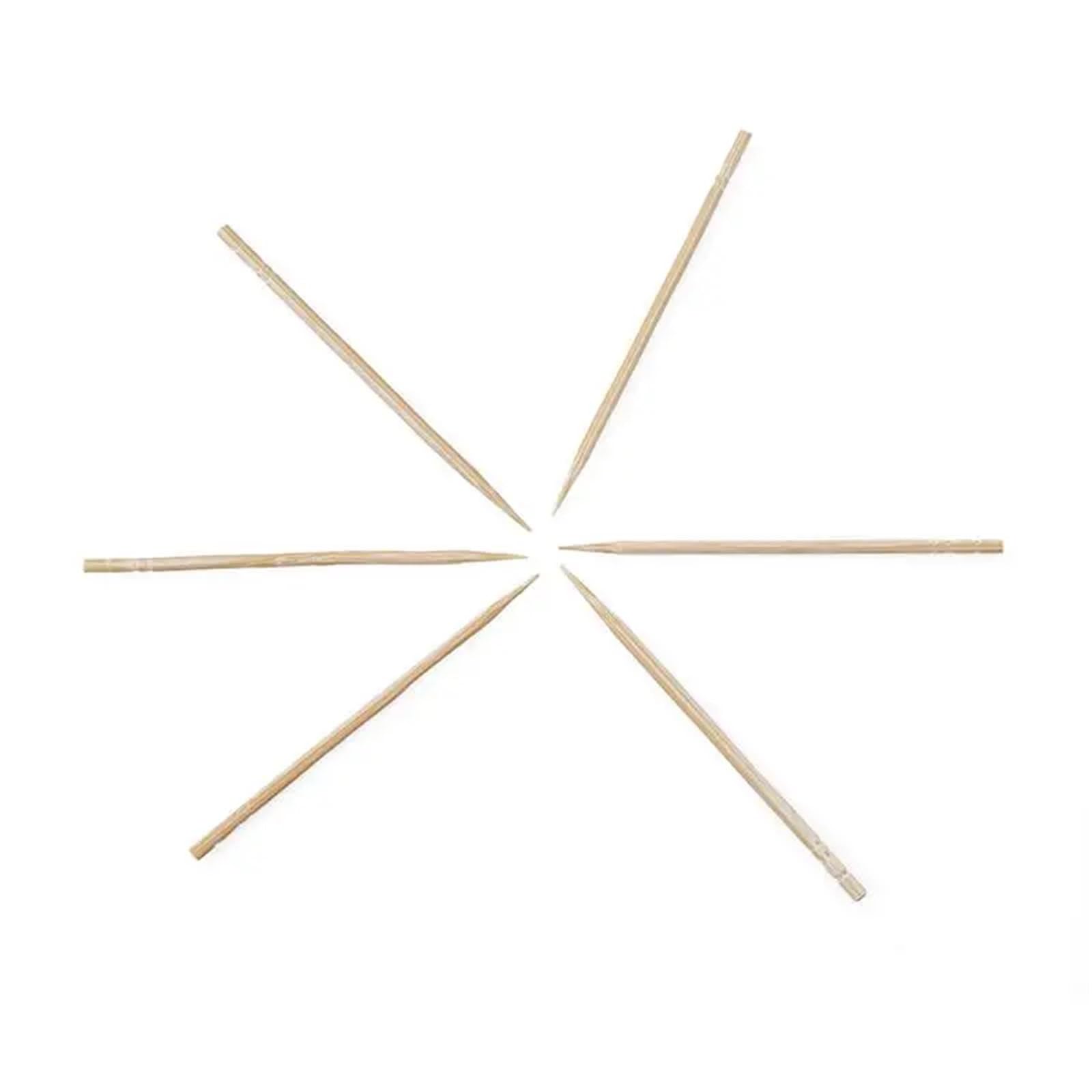 Palillos de Dientes, Palillos de Dientes Madera, 10 Bolsas, 200 Piezas por Bolsa, Palillos dentales bambú Natural for Limpieza, Herramientas Cuidado Dental for el hogar