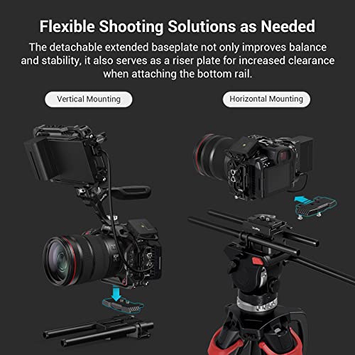Image of SmallRig inchBlack Mamba inch Camera Cage for Canon EOS R5 C 3890