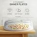 Ram-Pro Microwave Cover for Food, Splatter Proof Plate Guard, Lid Food Cover, for Microwave Oven with Steam Vents, Clear Dishwasher Safe BPA Free Plastic, 11.5 Inch, 41752PN-A