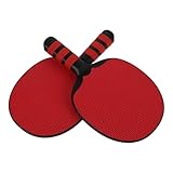 Raquette de ping-pong rouge, prise porte-plume : spécialement conçue pour l'entraînement des débutants, elle vous permet d'exceller aussi bien en prise porte-plume qu'en prise standard