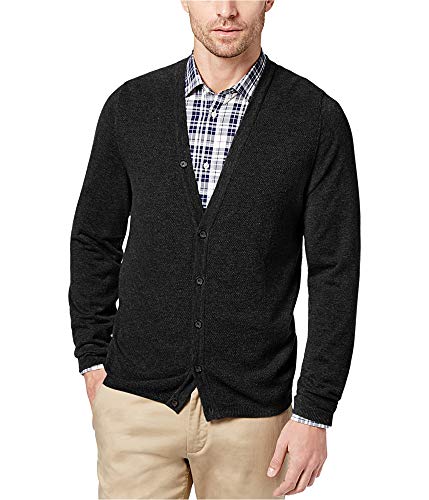 Mens Ls Cardigan Sweater