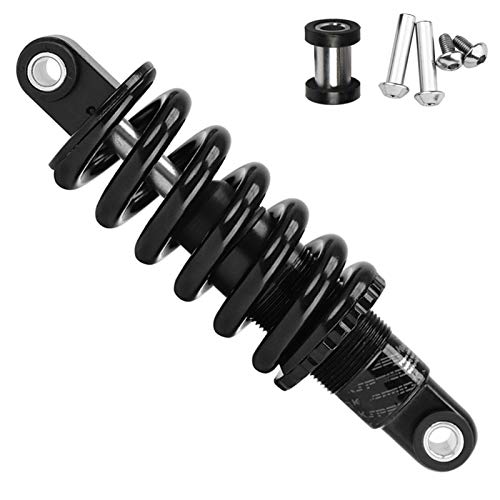 LvTu Descente Vélo Amortisseur Arrière VTT 125mm 150mm 165mm 190mm, Vélo de Montagne Amortisseur Arrière à Ressort Suspension avec Bague Supplémentaire (Color : 150mm, Size : 750 LB) Cover