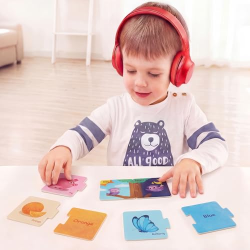 Image of TOI 6 Pack Large Piece Toddler Jigsaw Puzzles for Kids Ages 2-4 - Cognition | My First Puzzle, Animal Shaped Floor Puzzles for Beginner, Preschool Learning Game, Educational Activity for Boys Girls Gift