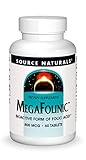 Source Naturals MegaFolinic 800mcg - 60 Tablets