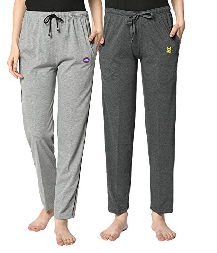 Image of Mack Jonney Regular Fit Women Trackpants(Pack of 2-MACK632143)