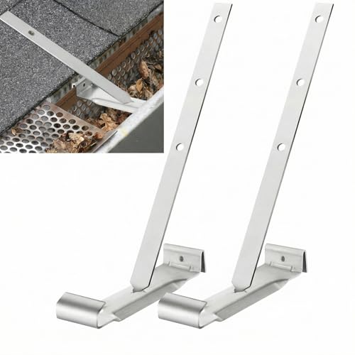 25 Sets 5" Aluminum Gutter Hanger with Straps