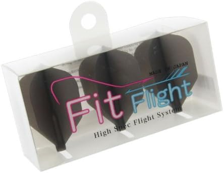 Vista 22 de Cosmo Dardos Fit Flight 3 Pack Shape Dart Flight Azul claro