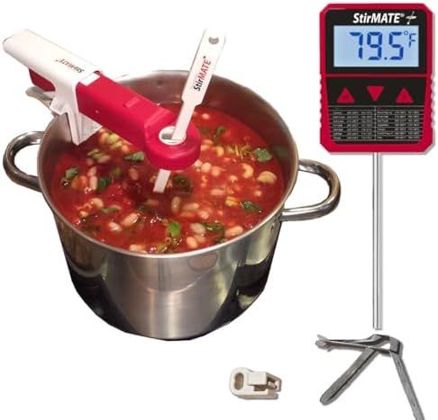 StirMATE Automatic Pot Stirrer + Culinary Thermometer Kit