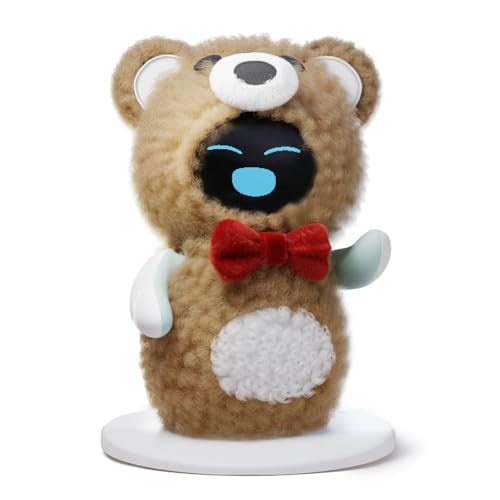 ENERGIZE LAB Eilik's Teddy Bear Outfit – Soft Plush Costume for The Desktop Companion Robot Eilik (Sold Separately), Cozy & Cuddly Wear for Your Little Friend, Designed for Heartwarming Moments.