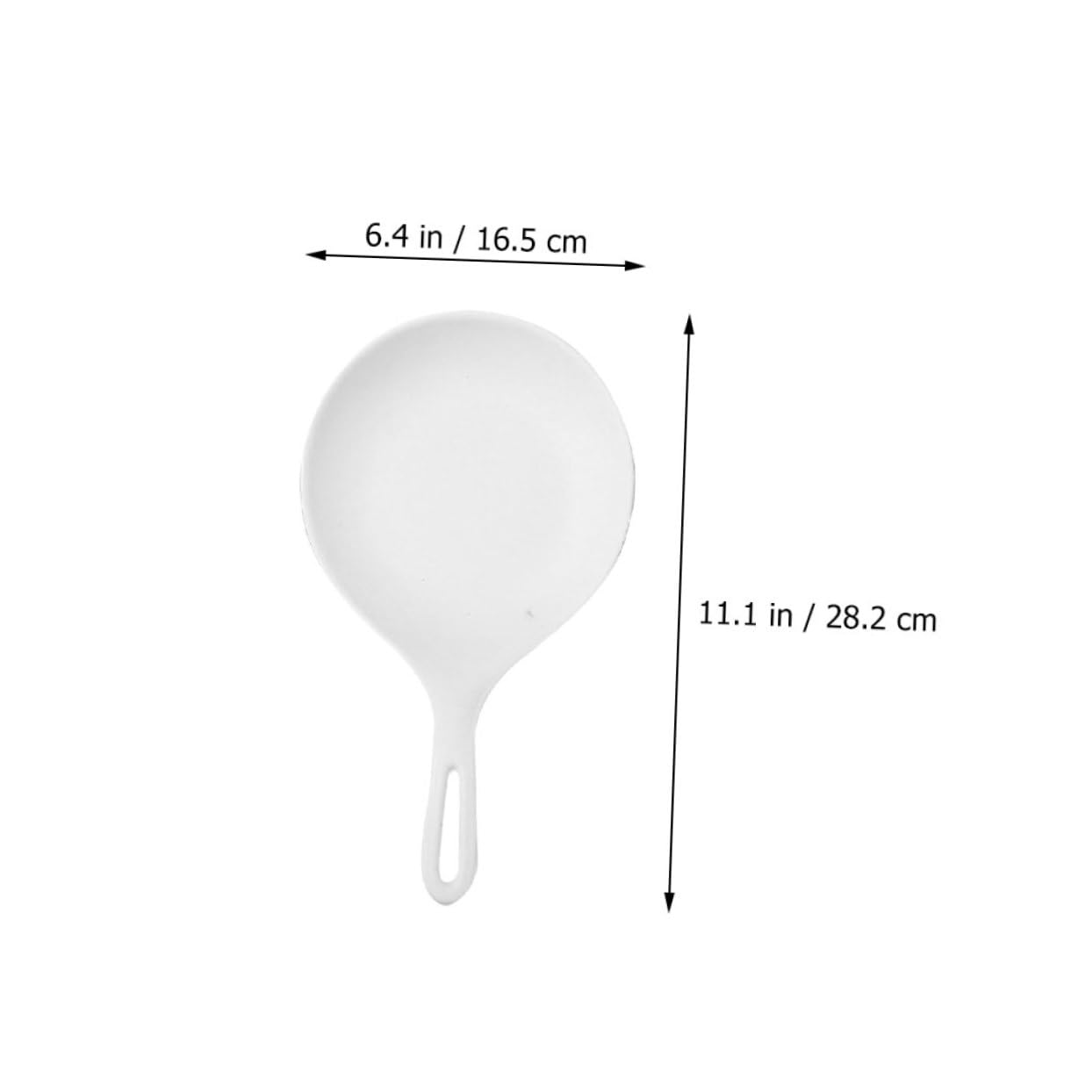 COLLBATH Plate Sushi Tray Sauce Container Small Serving Dishes Dipping Bowls Seasoning Dish Dip Bowls Appetizer Serving Dish Round Serving Tray Sauce Dish Pasta Dish White Melamine