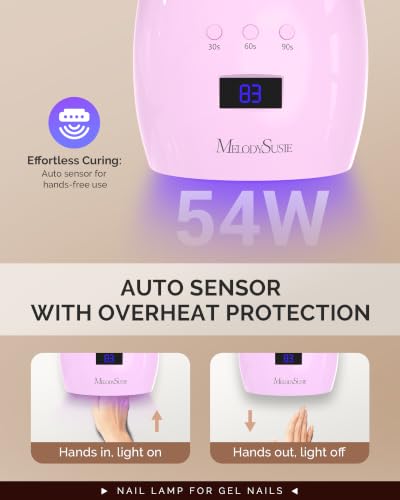 Image of MelodySusie Detachable Base UV /LED Nail Lamp P-Plus30I for Hard Gel