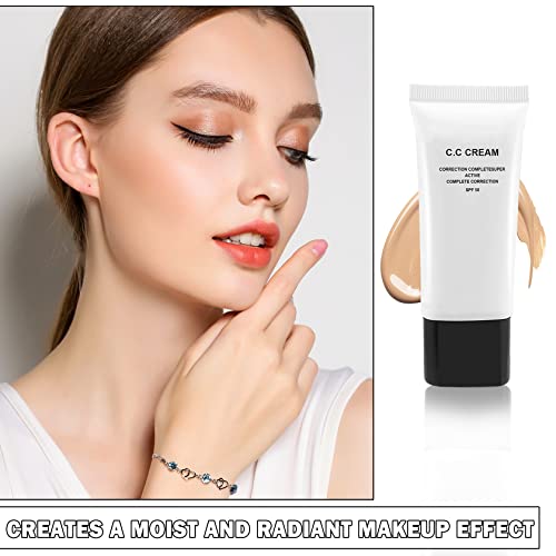 Nvleptap Cc Cream Spf 43 - Self-Adjusting, Moisturizing & Brightening For Mature Skin, Natural Color, Primer & Concealer #TOP6