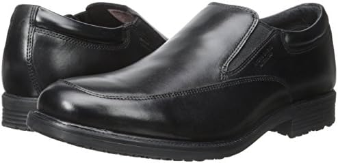 Rockport Men's Essential Details Waterproof Slip On Oxford, Black, 9 N US | Image 6