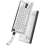 MAMBASNAKE x Attack Shark R85HE 75% Kabelgebundene Magnetische Tastatur, Mechanischer Schalter, 8000 Hz Abtastrate, Schnelle Auslösung, 0,005 mm RT-Genauigkeit, 0,08 ms Latenz, RGB Backlit Box (Weiß)