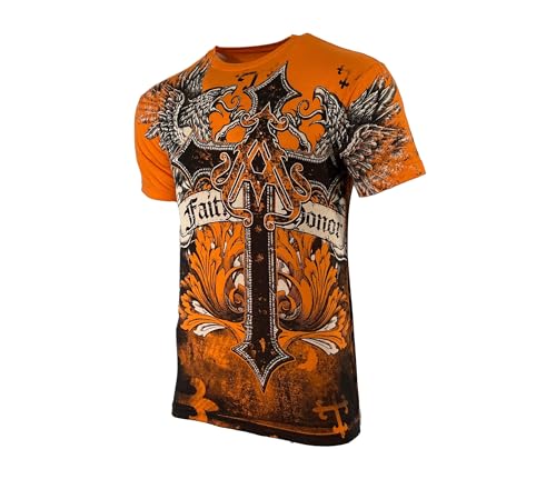Archaic by Affliction Men's T-Shirt Collision4