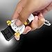 LEGO Minifigures Large 3 Inch Tall Figure Keychain Light - Female Chef (KE218H), Bag Charm, Flashlight