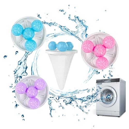 KUYYFDS 4PCS Washing Machine Hair Catcher Mesh Bags for Laundry Pet Hair Catcher Pet Hair Remover with 4 Floating Balls for Clothes Cleaning 17 * 9.5cm Home Kitchen Tools