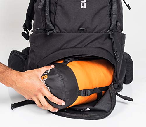 Mochila Cargueira Hiker 35+5L CURTLO - Unissex - Tam. U, Preto