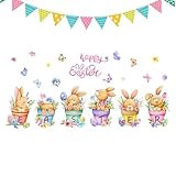 No-Mark Electrostatic Adhesion: Easter window decorations leverage advanced electrostatic adsorption, adhering strongly to glass surfaces without adhesive and leaving no marks upon removal, enhancing your seasonal decor with ease