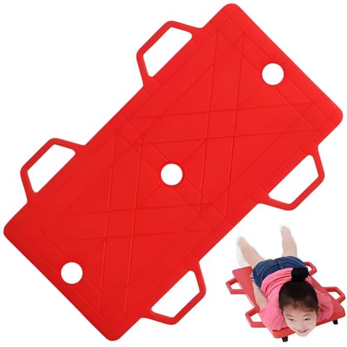 Patinete deportivo para niños, patinete de gimnasio con ruedas giratorias de 360° y asas de fácil dirección, tabla de suelo resistente para uso en interiores y exteriores, soporta 200 kg (71 x 4 blue