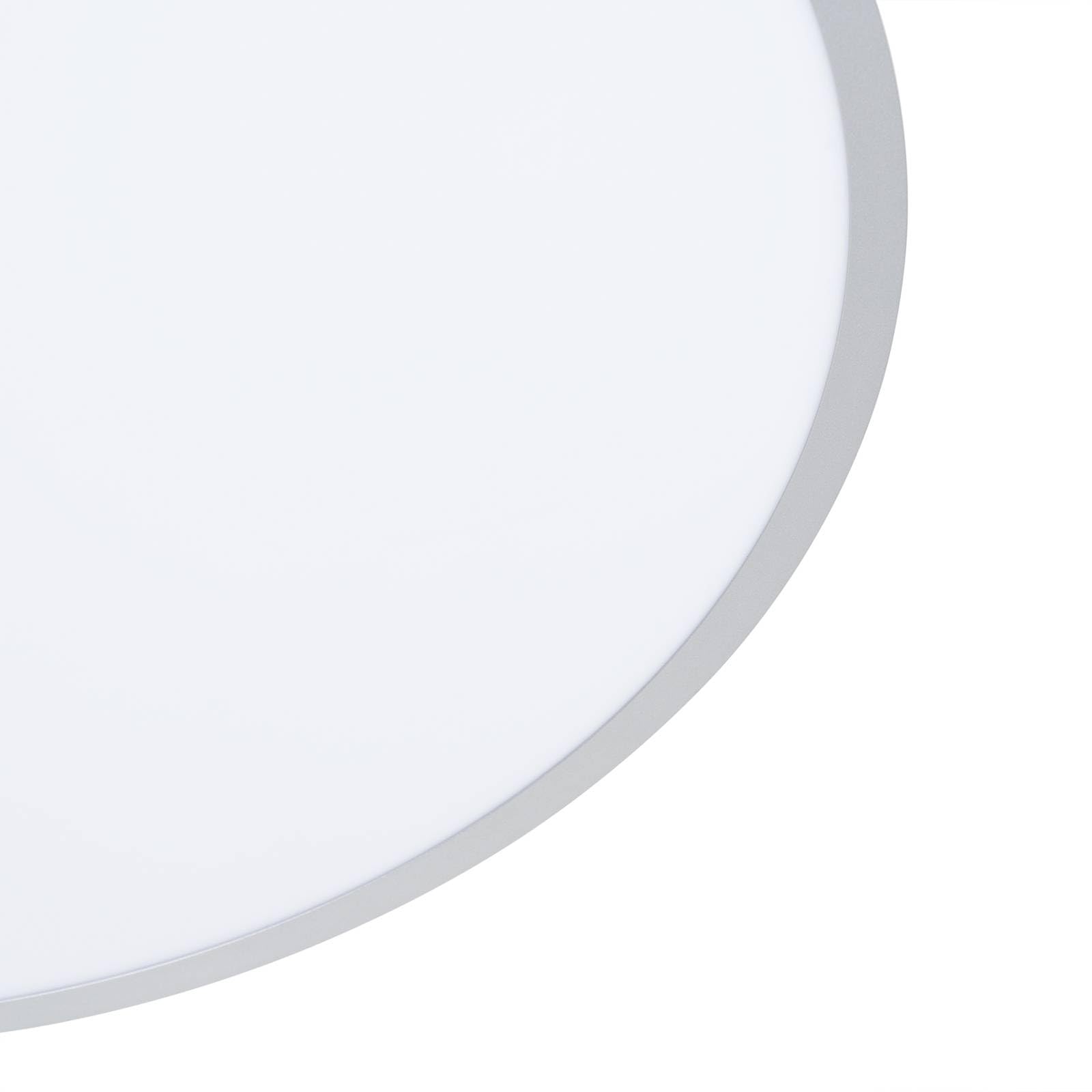 Lindby LED Deckenleuchte Narima (Modern) in Alu (1 flammig,) - Lampe Deckenlampe Küchenleuchte