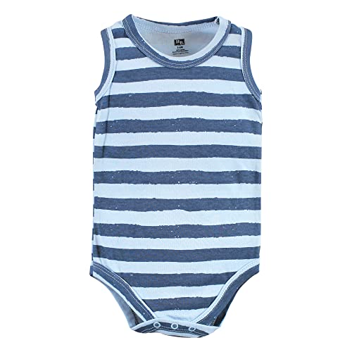 Image of Hudson Baby Unisex Baby Cotton Sleeveless Bodysuits