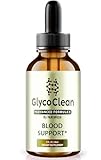 NutraRize Glyco Clean Drops - Glyco Clean Blood Support, GlycoClean Blood Vessel Support Liquid Supplement, Glyco Clean Offical Blend Extra Strength Formula, GlycoClean Reviews (30 Servings)