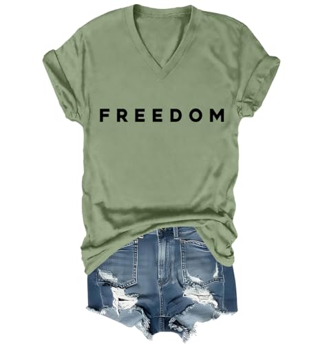 Freedom T Shirt Vintage Democracy American Patriot Freedom Shirts for Men Women