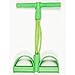 VOANZO Fitness Addominale Rally Pedal Puller Sit-up Trainer, Corda Pull Latex Attrezzatura per Il Fitness Esercizio per Addominali Sport Corda a Quattro Gambe (Verde)