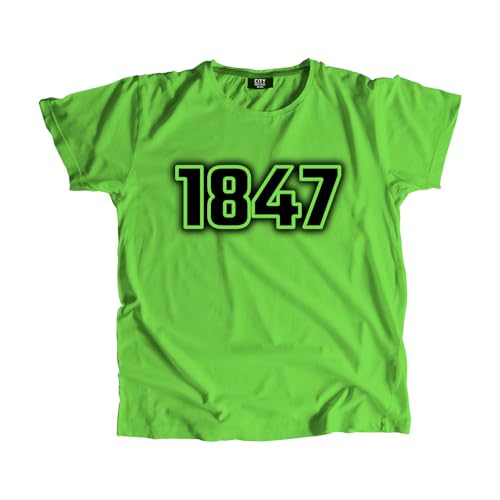 T-shirt 1847 haut de gamme coupe unisexe en textile premium