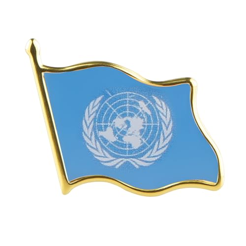 Image of Country Flag Brooch Metal Alloy Souvenir Pin Shirt Hat Backpack Jewelry Accessories Decoration Party Christmas Gift Badge International Travel Pin