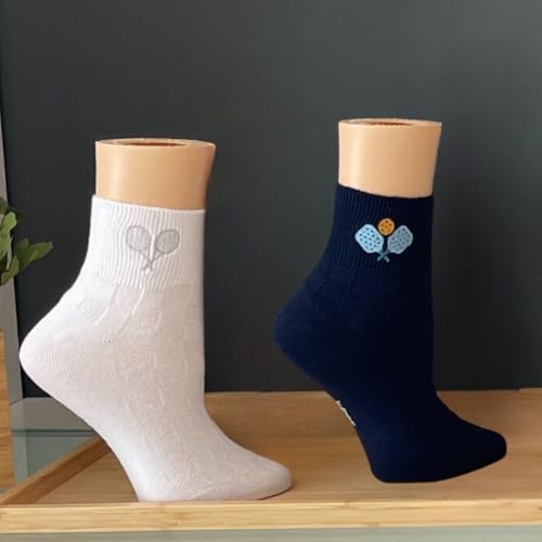 K.Bell Women's Pickleball Sport Anklet, Navy, Women's Shoe Size: 4-102