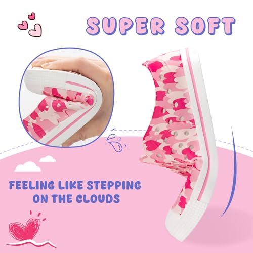 Image of FUNCOO PLUS Toddler Sandals for Boys Girls Kids Summer Quick Dry Sneakers Pool Beach Swim Water Shoes for Children