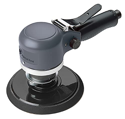 Ingersoll Rand 311A 6” Orbital Air Dual-Action Quiet Sander, Heavy Duty, 10,000 Rpm, Low Vibration, Swivel Free Finish, Adjustable Built-In Regulator #TOP2