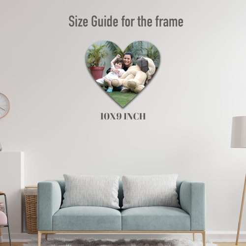 Image of SNAPTRAP 3mm Customized Photo Frame Customised Gift|Acrylic Photo Frame Personalized|Photo Frame For Wall Customised|Personalised Photo Frames for Gift On Anniversay, Birthday