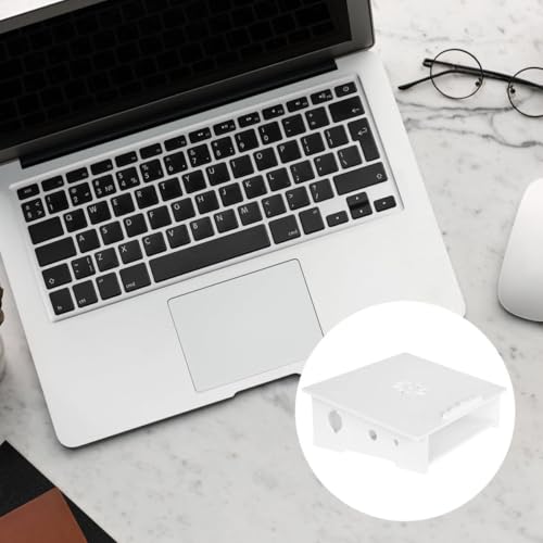 Soporte para laptop POPETPOP con enfriador silencioso blanco miniatura 7