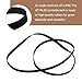 Sxkxm Turntable Belt Compatible with Audio-Technica Automatic Stereo Record Player for AT-PL50 AT-LP60 Record Player Belt Replacement
