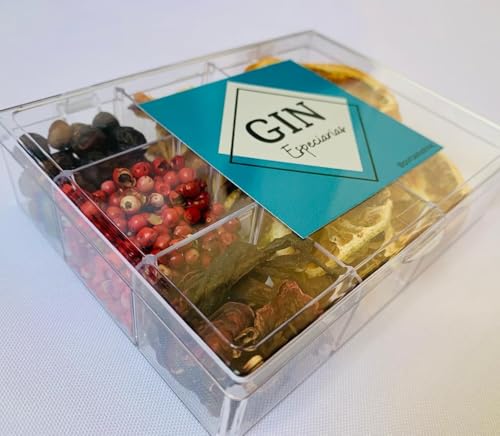 Kit Gin Moment + Kit Gin Fresh (Combo) - 10 Especiarias para Drink Gin - Pimenta Rosa, Hibisco, Zimb