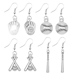 A:Baseball Earrings