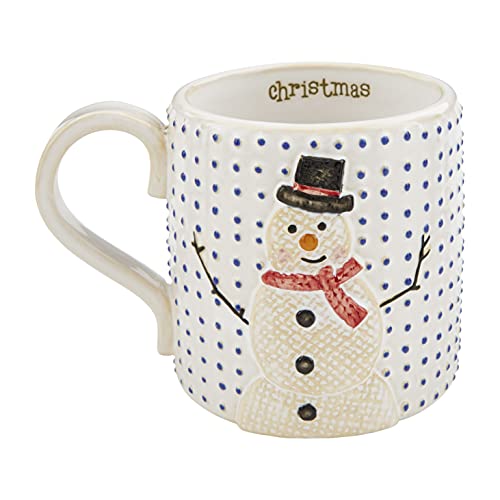 Mud Pie, Boneco de neve, caneca de Natal, 473 ml