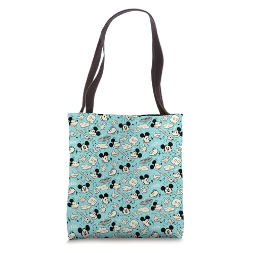 Grand sac cabas Mickey Mouse Disney en toile imprimée vintage rétro