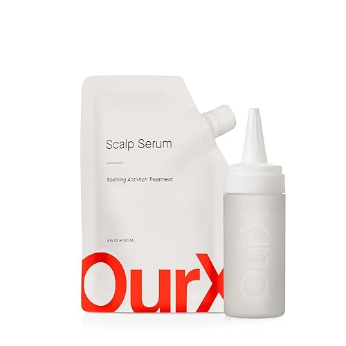 Miniatura 1 de OurX Suero hidratante para el cuero cabelludo, tratamiento para el cuero cabelludo no graso para calmar la picazón, el cuero cabelludo seco y