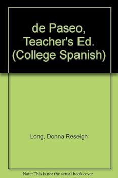 Paperback De Paseo: Curso Intermedio de Spanol Book
