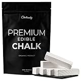 Chalkovsky Premium Edible Chalk - Natural Chalk for Eating - Crunchy Belgorod Chalk Chunks - Russian Organic Chalk for Bone Strength - Zero Additives, No Impurities - White 7oz (200g)