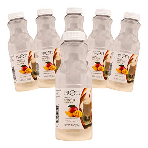 Proti-Thin High Protein Mango Proti Max Shaker, 20G Protein, Low Carb, Fat Free, Sugar Free, No Gluten Ingredients, Aspartame Free, Keto Friendly, Ideal Protein Compatible, 6 Bottles #TOP3