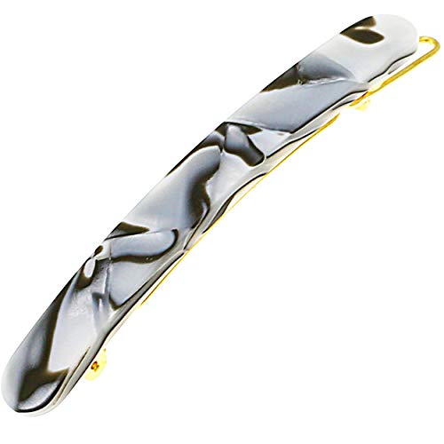 Camila Paris CP2989 French Hair Slides Clips for Women Small Girls Side Slide-in Barrettes Clip, Hair Accessories for Women. Strong Hold No Slip Grip Fashion Durable & Styling, Made in France