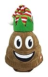Animated Poop Christmas Plush Toy Dances Plays Jingle Bells (Elf Poop)