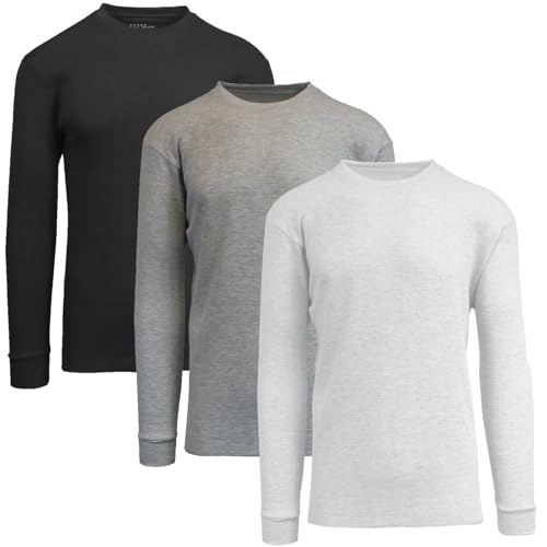 Galaxy by Harvic Men's Long Sleeve Waffle Thermal...