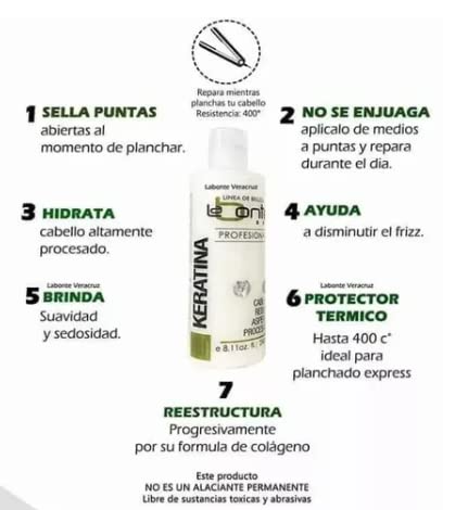 Catálogo para Comprar On-line Keratina , tabla con los diez mejores. 8 Imagen adicional